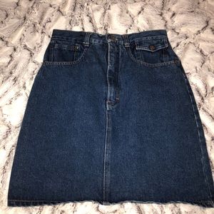 Vintage Calvin Klein Denim Skirt